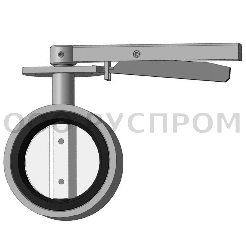 Задвижка шиберная 4″ (Ду100) АФНИ.305365.006